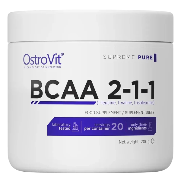 BCAA 2:1:1 Ostrovit без смаку 200 г