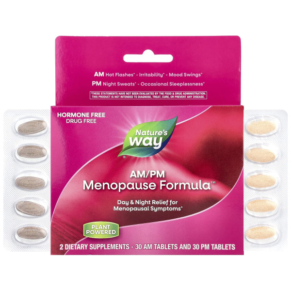 Формула при менопаузі День/Ніч Nature's Way (AM/PM Menopause Formula™) 60 таблеток