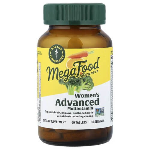 Мультивітаміни для жінок MegaFood (Multi for Women) 60 таблеток