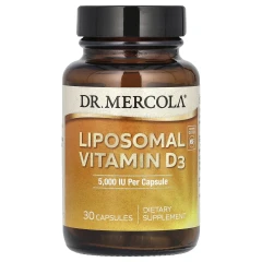 Вітамін Д3 ліпосомальний Dr. Mercola (Liposomal Vitamin D3) 5000 МО 30 капсул
