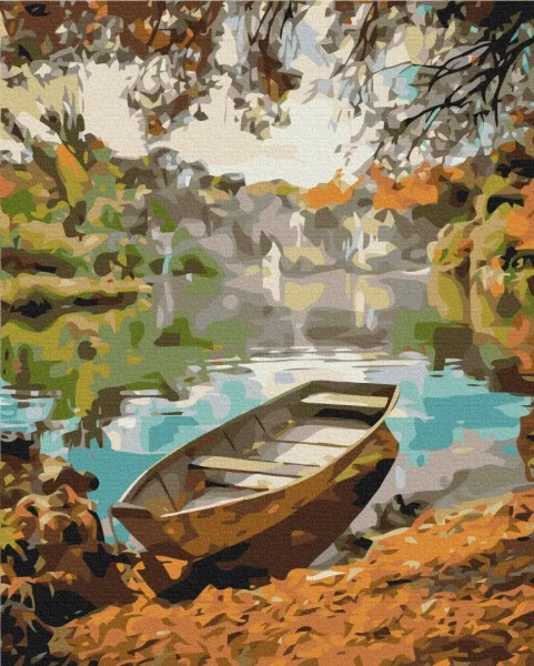Картина за номерами Попереду риболовля  Brushme 40x50