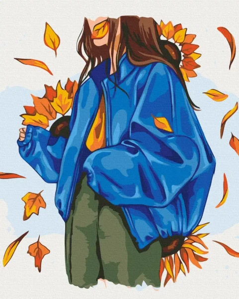Картина за номерами Осінній настрій © Alla Berezovska  Brushme 48x60