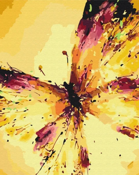 Картина за номерами Політ метелика  Brushme 40x50