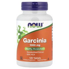 Гарцинія Now Foods (Garcinia) 1000 мг 120 таблеток