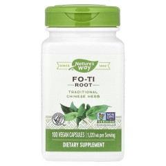 Горець багатоквітковий Nature's Way (Fo-Ti Root) 610 мг 100 капсул