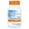 Транс-ресвератрол із екстрактом ResVinol Doctor's Best (Trans-Resveratrol with Resvinol) 200 мг 60 капсул