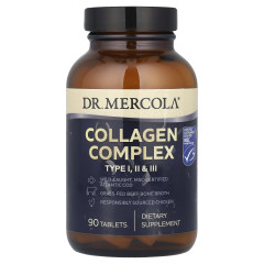 Колаген типу 1, 2 та 3 Dr. Mercola (Collagen Complex) 90 таблеток
