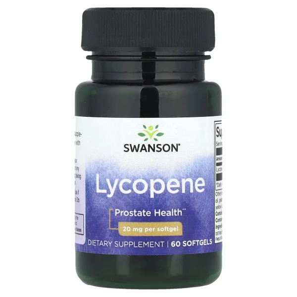 Лікопен Swanson (Lycopene) 20 мг 60 капсул