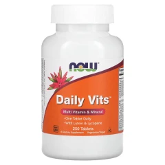 Мультивітаміни Now Foods (Daily Vits) 250 таблеток