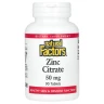 Цинк цитрат Natural Factors (Zinc Citrate) 50 мг 90 таблеток