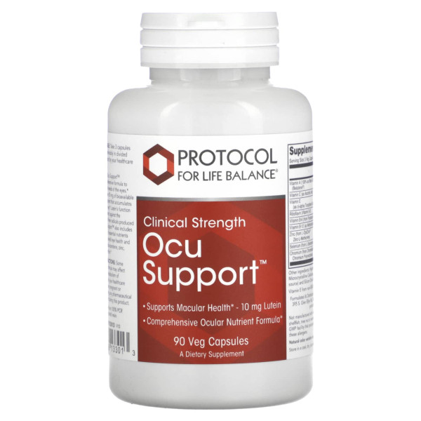 Підтримка здоров'я очей Protocol for Life Balance (Ocu Support) клінічна сила 90 рослинних капсул