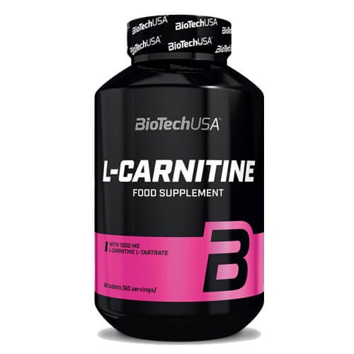 L-карнітин 1000 мг BioTech USA (L-Carnitine) 60 таблеток