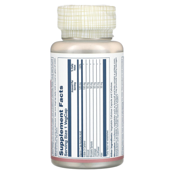 Індол-3-Карбінол (Indole-3-Carbinol) 100 мг 30 капсул