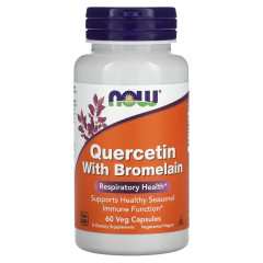 Кверцетин із бромелайном (Quercetin with Bromelain) 60 капсул