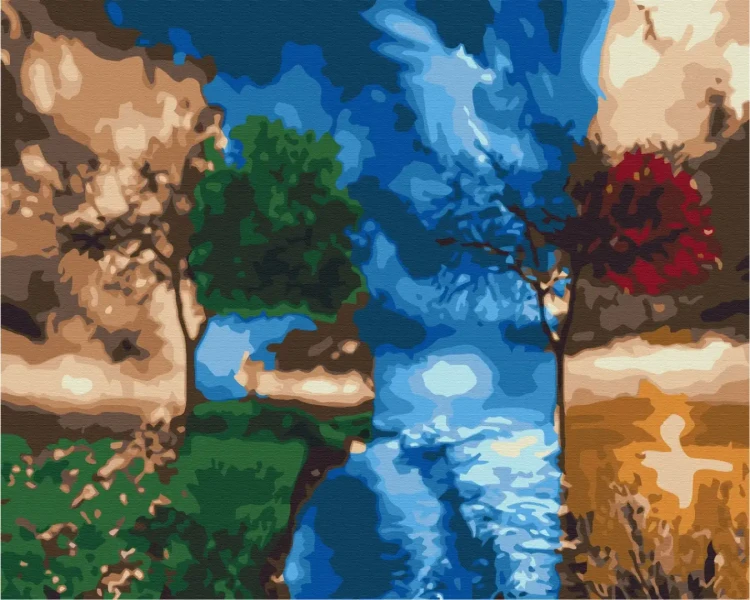 Картина за номерами Пори року  Brushme 48x60