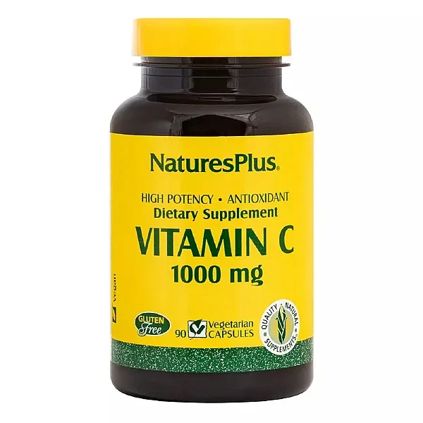 Вітамін C Nature's Plus 1000 мг (Vitamin C) 90 вегетаріанських капсул