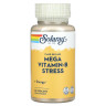 Витамины группы В замедленного высвобождения Solaray (Mega Vitamin-B Stress) 60 капсул