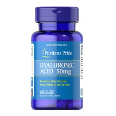 Гіалуронова кислота 50 мг Puritan's Pride (Hyaluronic Acid) 60 капсул