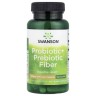 Пробіотики з пребіотиками Swanson (Probiotic+ Prebiotic Fiber) 60 рослинних капсул