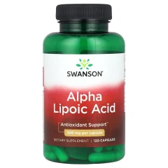 Альфа-ліпоєва кислота Swanson (Alpha Lipoic Acid) 300 мг 120 капсул