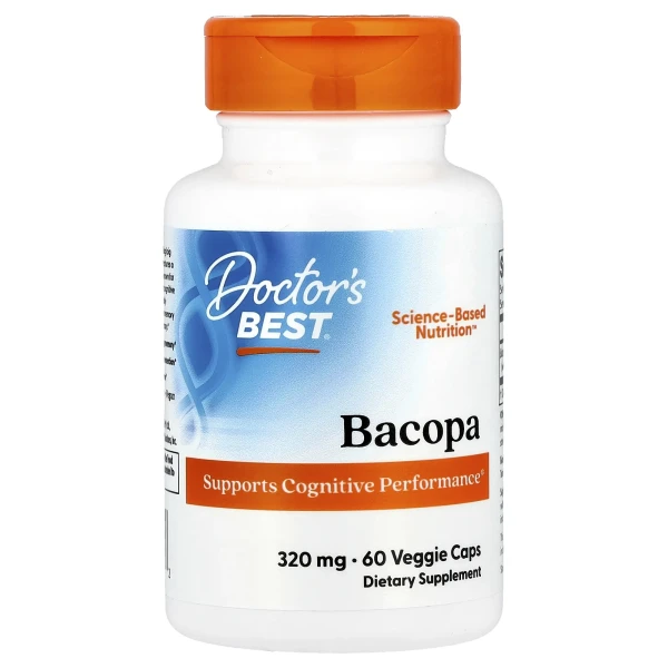 Бакопа Doctor's Best (Bacopa With Synapsa) 320 мг 60 капсул