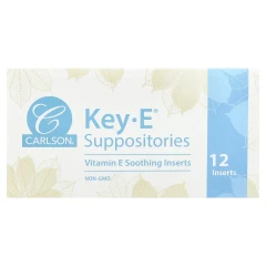 Вітамін Е Carlson (Key-E Suppositories) 30 МО 12 свічок