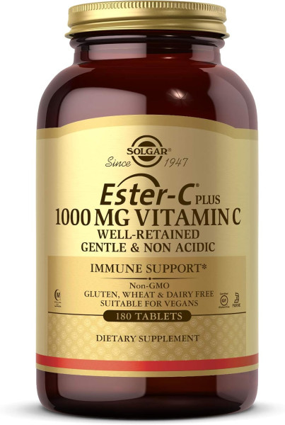 Эстер-С плюс Solgar (Ester-C Plus) 180 таблеток