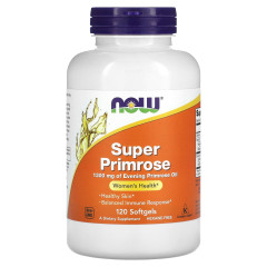 Олія примули вечірньої NOW Foods (Super Primrose) 1300 мг 120 капсул