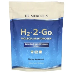 Молекулярний водень Dr. Mercola (H2-2-Go) 30 подвійних упаковок 60 таблеток