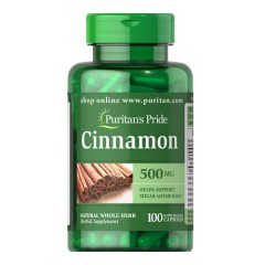 Корица 500 мг Puritan's Pride (Cinnamon) 100 капсул