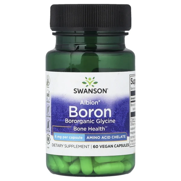 Бор Swanson (Albion Boron) 6 мг 60 капсул