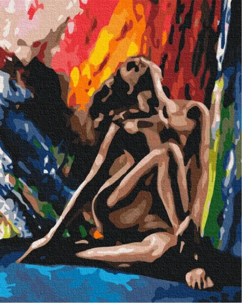 Картина за номерами Оголена пристрасть  Brushme 40x50