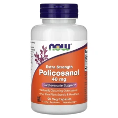 Екстрасильний полікозанол Now Foods (Extra Strenght Policosanol) 90 капсул