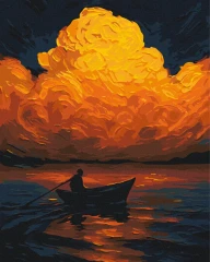 Картина по номерам Тишина горячего мероприятия © Oleg Loburak 40x50 Brushme