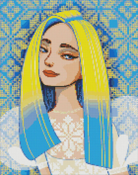 Алмазна мозаїка Вільна ©mosyakart 40x50 Ideyka