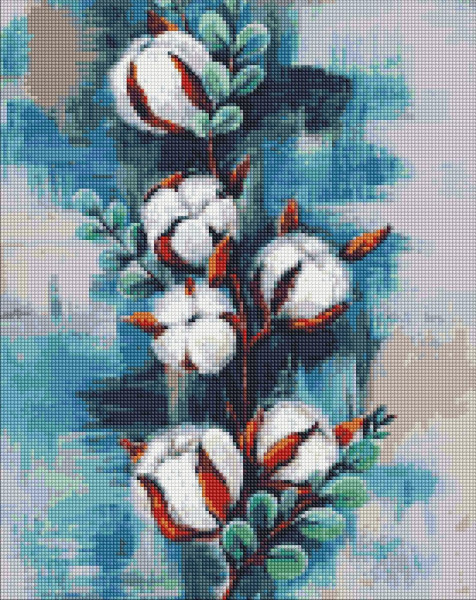 Алмазная мозаика/вышивка Хлопок 40x50 Ideyka