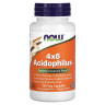 Пробіотик ацидофілус NOW Foods (4x6 Acidophilus) 120 вегетаріанських капсул