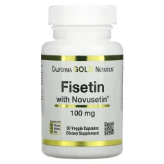 Фізетин з Novusetin California Gold Nutrition (Fisetin with Novusetin) 100 мг 30 капсул