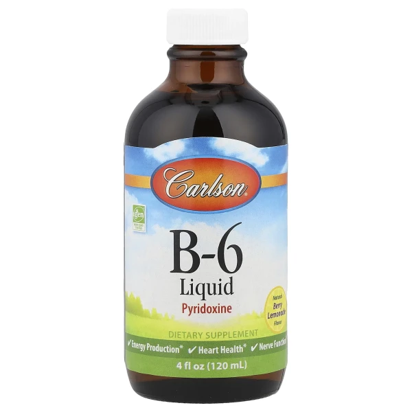 Витамин B6 Carlson (Vitamin B6) 100 мг 120 мл
