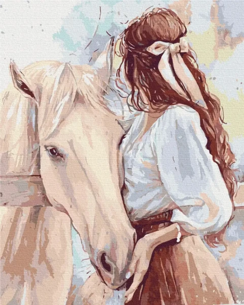 Картина за номерами Шляхетний друг  Brushme 48x60