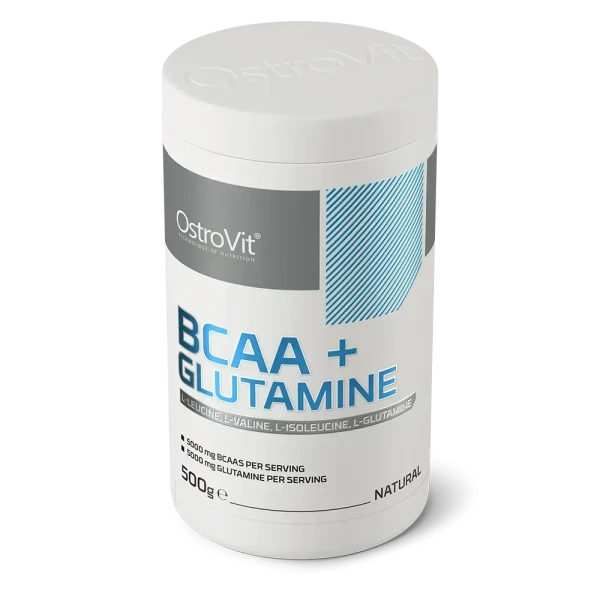 Ostrovit BCAA+Глутамін BCAA + Glutamine без смаку 500 г