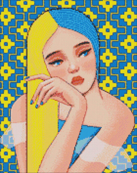 Набір алмазної мозаїки Непохитна ©mosyakart 40x50 Ideyka