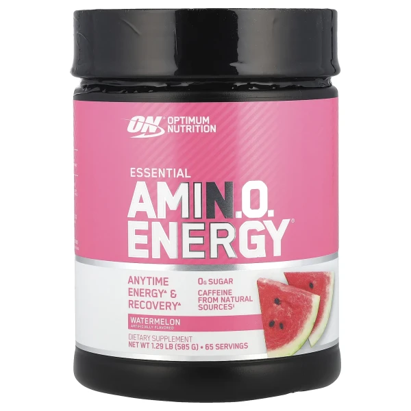Optimum Nutrition, Essential Amin.O. Energy, кавун, 585 г
