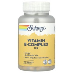 Витаминный комплекс B 100 мг Solaray (Vitamin B-Complex) 100 капсул