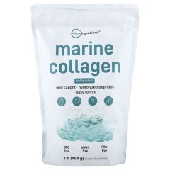 Морський колаген Micro Ingredients (Marine Collagen) 454 г