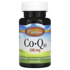 Коензим Q10 Carlson 200 мг 30 капсул