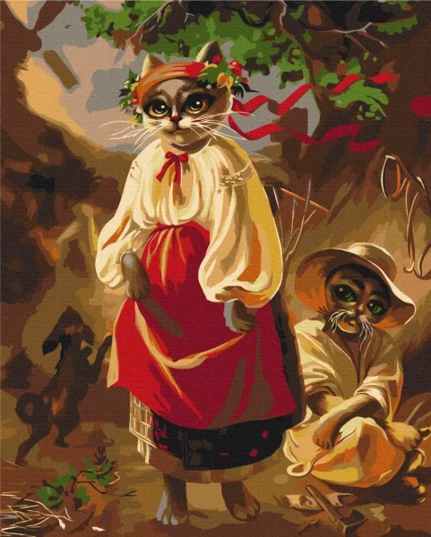 Картина за номерами Котерина ©Маріанна Пащук  Brushme 48x60