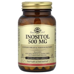 Інозитол Solgar (Inositol) 500 мг 100 капсул