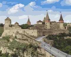 Картина по номерам Каменец-Подольская крепость Brushme 40x50