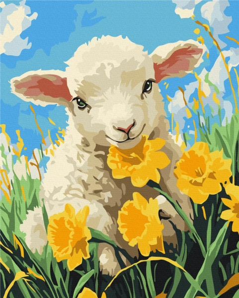Картина за номерами Ніжне мекання літа 40x50 Brushme
